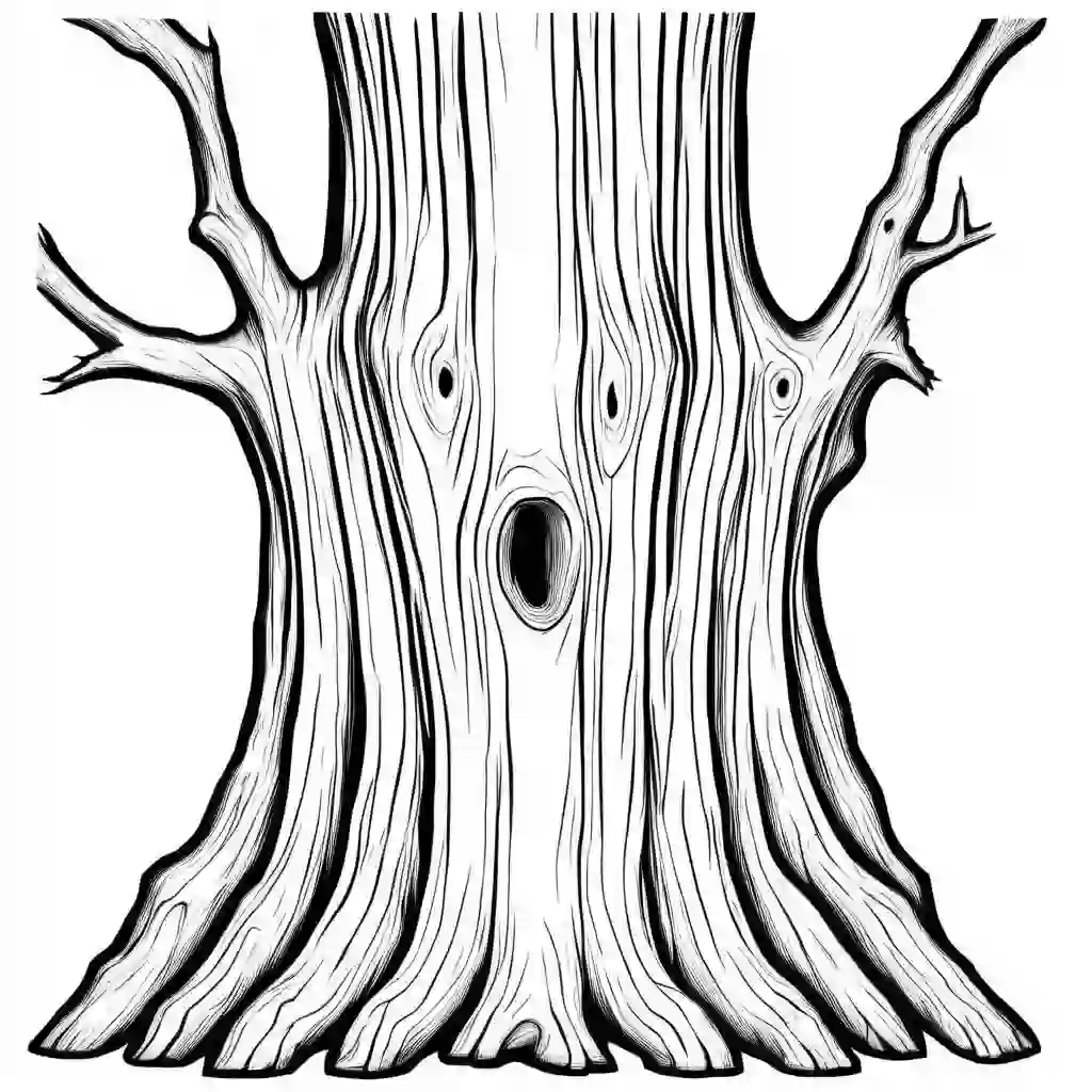 Tree Bark coloring pages
